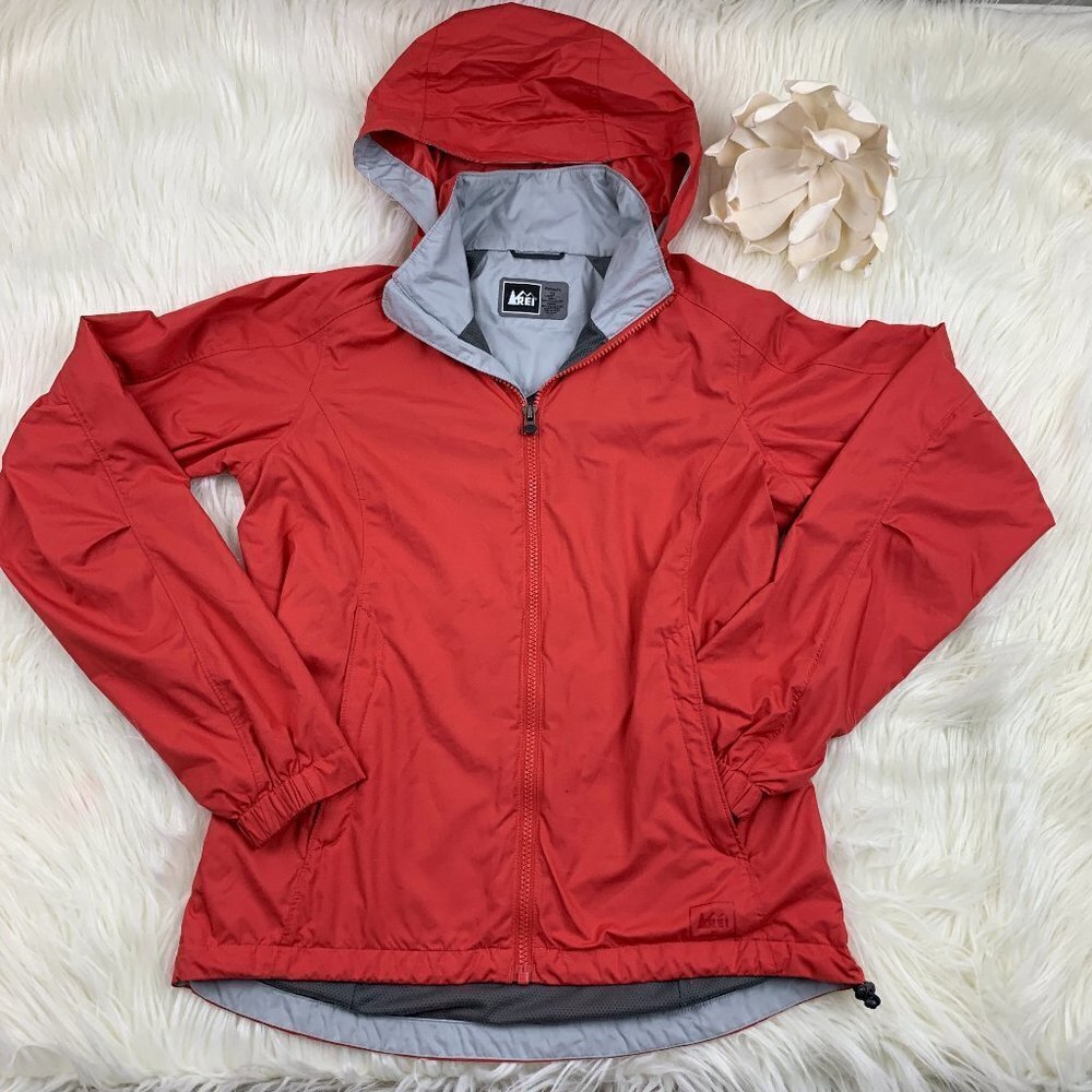 REI Windbreaker/Rain Softshell Packable Jacket Women's Size XS